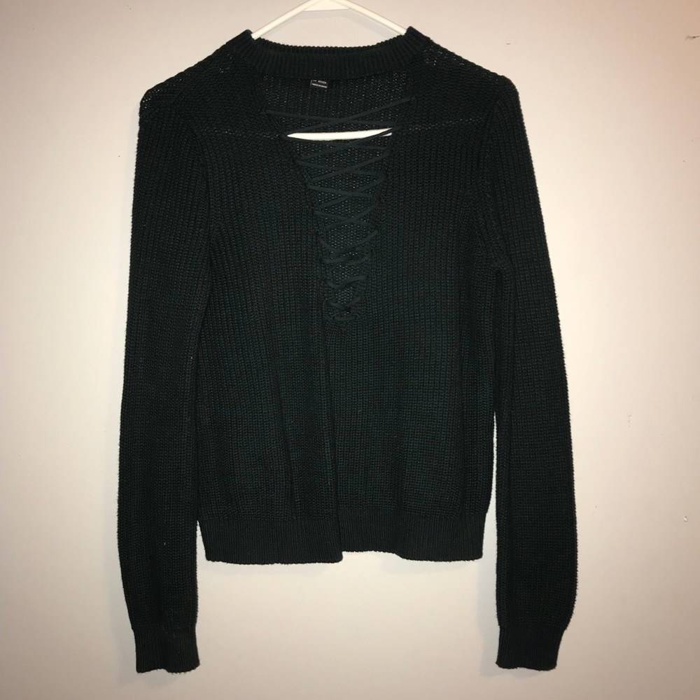 Forever 21 cut out sweater